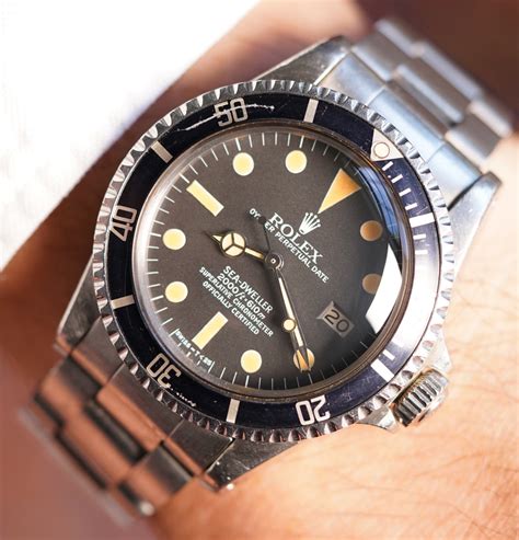 valore rolex sea dweller del1989|rolex sea dweller 1665.